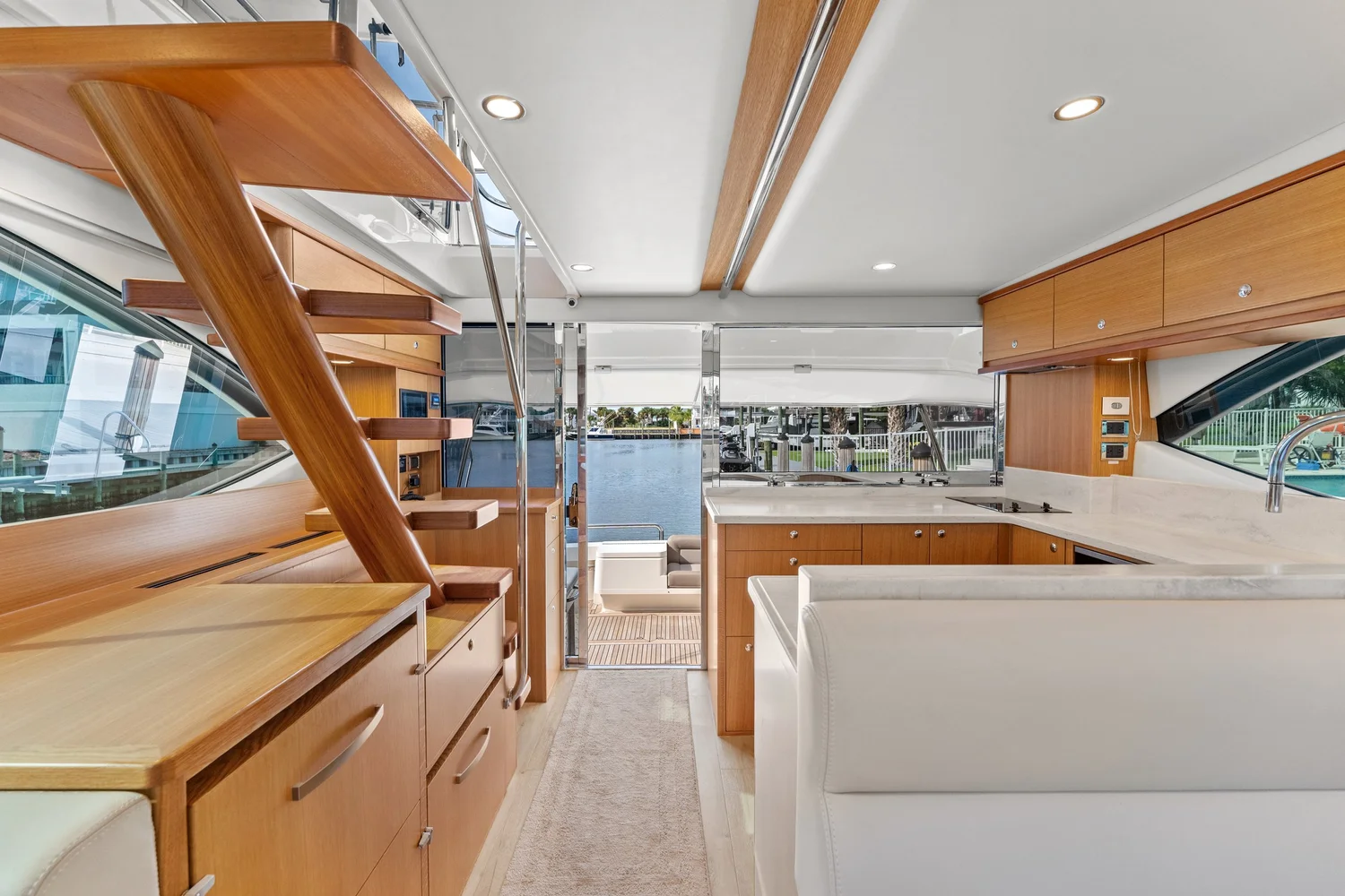 Yacht interior photography